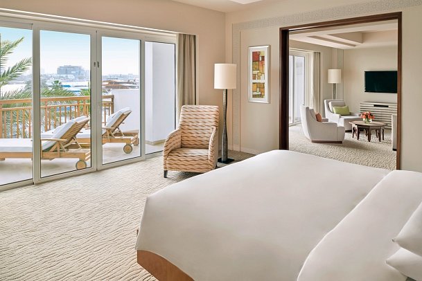 Park Hyatt Dubai - Wohnbeispiel Park Suite (Zimmercodierungen WB1 & WB3)
