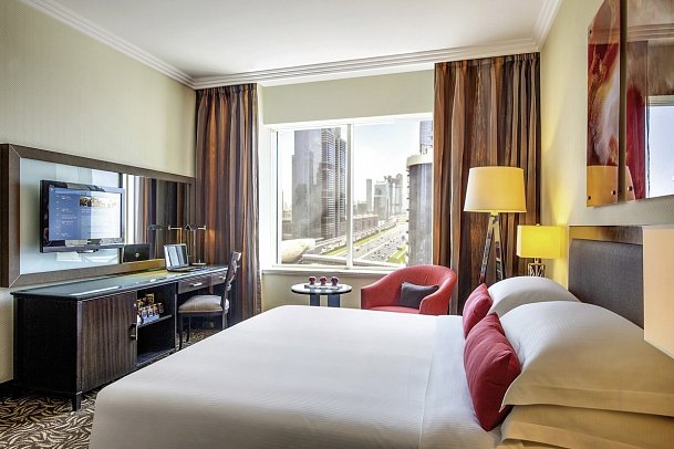 Towers Rotana Dubai - Wohnbeispiel Guest Room (Zimmercodierungen DB1 & DG1)