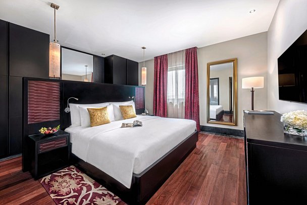 OAKS Ibn Battuta Gate - Wohnbeispiel Batutta Suite (Zimmercodierungen WB1 & UP6)