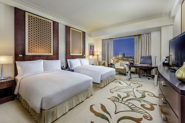 Conrad Dubai - Wohnbeispiel Deluxe Skyline View (Zimmercodierung DD1)