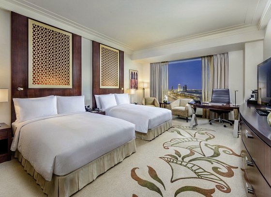 Conrad Dubai - Wohnbeispiel Deluxe Skyline View (Zimmercodierung DD1)