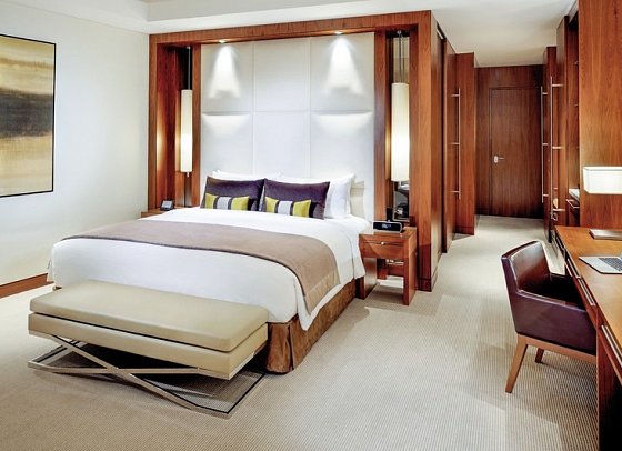 JW Marriott Marquis Dubai - Wohnbeispiel Deluxe Room (Zimmercodierung DD1)