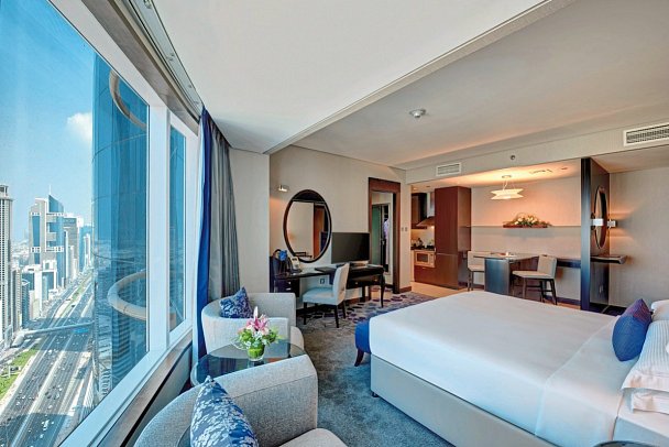 Rose Rayhaan by Rotana - Wohnbeispiel Spacious Room (Zimmercodierung DB3)