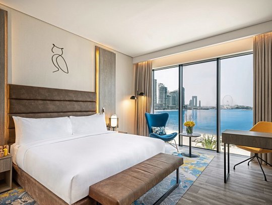 voco Dubai The Palm - Wohnbeispiel Palm Beach Front View (Zimmercodierung DB1)