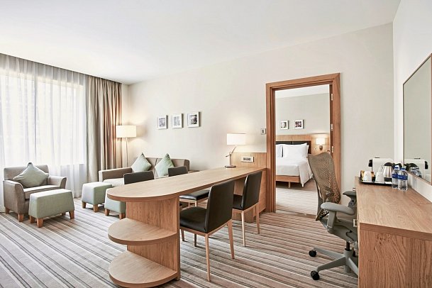 Hilton Garden Inn Dubai, Mall Avenue - Wohnbeispiel King One Bedroom Suite (Zimmercodierung WB1)
