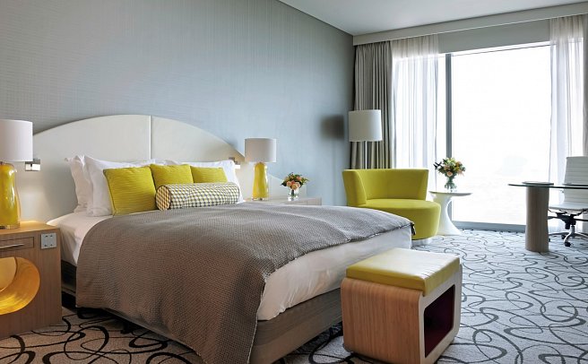 Sofitel Dubai Downtown - Wohnbeispiel Luxury Club Room (Zimmercodierungen UL1 & UL2)