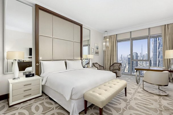 Hilton Dubai Al Habtoor City - Wohnbeispiel Deluxe King With Scenic View (Zimmercodierung DD1)