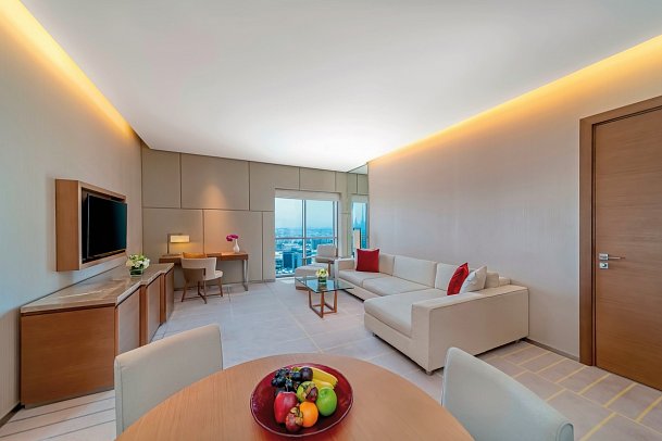 Hyatt Regency Dubai Creek Heights - Wohnbeispiel 1 Bedroom Family Suite (Zimmercodierung WB1)