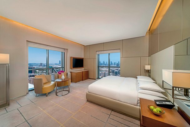 Hyatt Regency Dubai Creek Heights - Wohnbeispiel 1 Bedroom Family Suite (Zimmercodierung WB1)