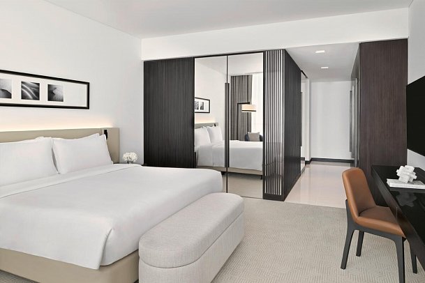 Sheraton Grand Hotel Dubai - Wohnbeispiel 1 Bedroom Apartment (Zimmercodierung AB1)