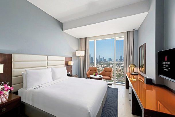 Millennium Central Downtown - Wohnbeispiel Standard Room (Zimmercodierung DB1)