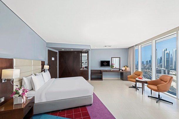 Millennium Central Downtown - Wohnbeispiel Premium Room Skyline View (Zimmercodierung UM1)