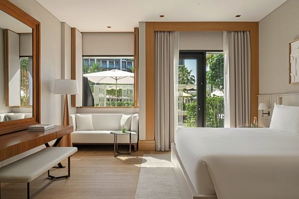 Delano Dubai - Wohnbeispiel Rising Light Guestroom with Pool Access (Zimmercodierung DB3)