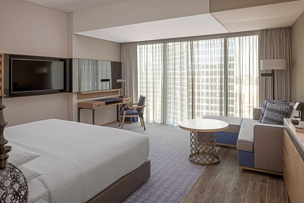 Marriott Marquis Dubai Creek - Wohnbeispiel Deluxe City View King Room (Zimmercodierung UD1)