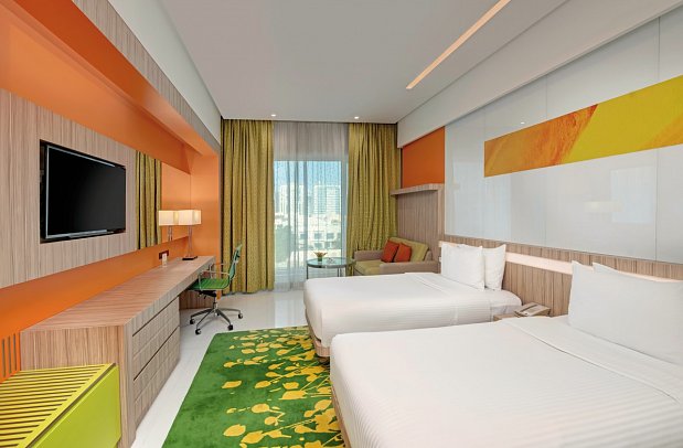 Al Khoory Atrium Hotel - Wohnbeispiel Wohnbeispiel Deluxe Room (Zimmercodierung UD1)