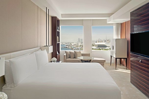 InterContinental Dubai Festival City - Wohnbeispiel Classic Waterfront (Zimmercodierung DB2)