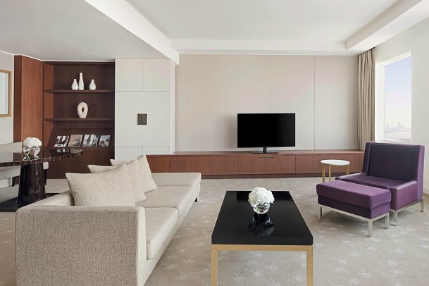 InterContinental Dubai Festival City - Wohnbeispiel 1 Bedroom Signature Suite Club Access (Zimmercodierung WB3)