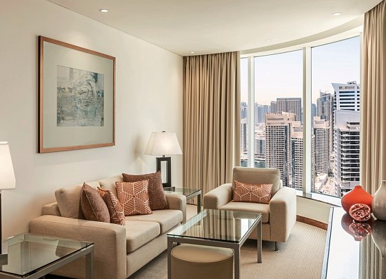 Grosvenor House Dubai, a Luxury Collection Hotel - Wohnbeispiel Deluxe Suite (Zimmercodierung WD1)