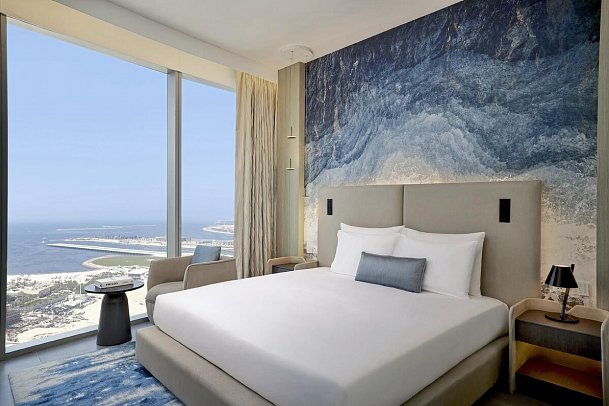 Ciel Dubai Marina, Vignette Collection - Wohnbeispiel Premium Room Sea View (Zimmercodierung UMM)