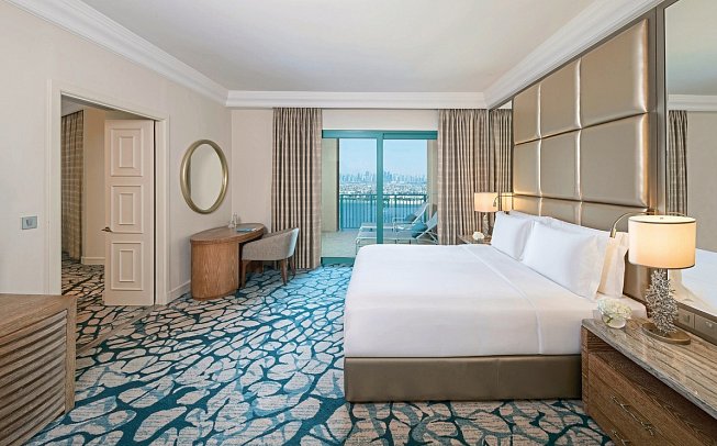 Atlantis, The Palm - Wohnbeispiel 1-BR Terrace Suite (Zimmercodierungen WB1 & WB4)