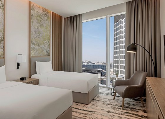 Holiday Inn Dubai Business Bay - Wohnbeispiel Standard Room Twin (Zimmercodierung DB2)