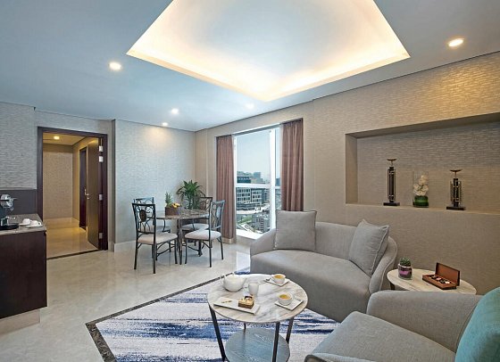 Grand Mercure Business Bay - Wohnbeispiel Executive Suite (Zimmercodierung WT1)