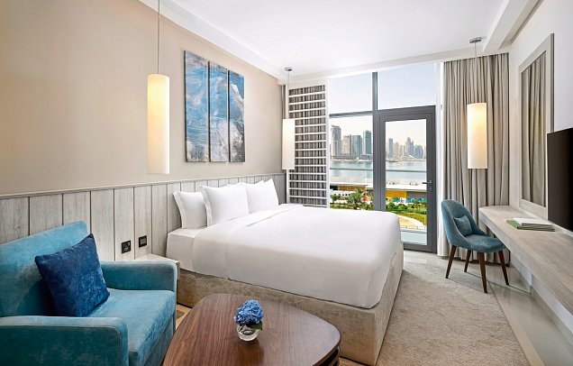 NH Collection Dubai The Palm - Wohnbeispiel Studio (Zimmercodierung SB1)