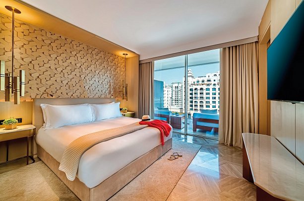 FIVE Palm Jumeirah Dubai - Wohnbeispiel Junior Suite City View (Zimmercodierung JB1)