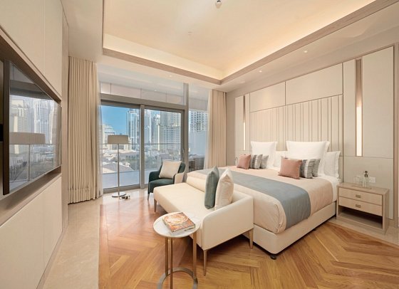 FIVE LUXE JBR - Wohnbeispiel Junior Suite (Zimmercodierung WB1)