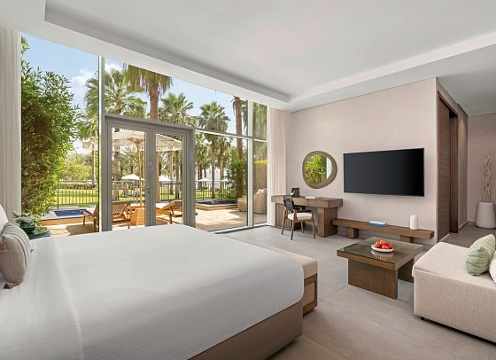 Rixos The Palm Dubai Hotel & Suites - Wohnbeispiel Wellness Room (Zimmercodierung DQ1)