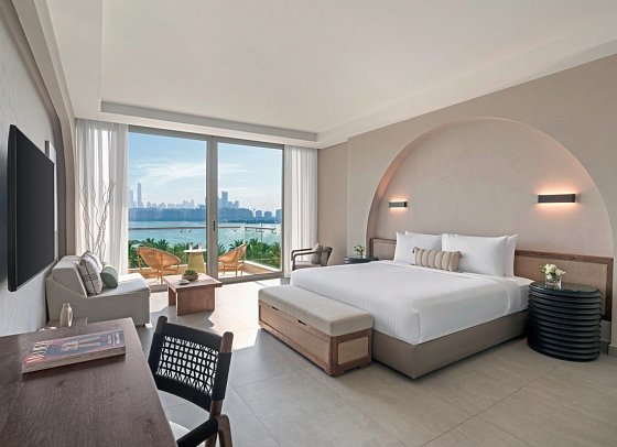Rixos The Palm Dubai Hotel & Suites - Wohbeispiel Deluxe Room Sea View (Zimmercodierung DDM)