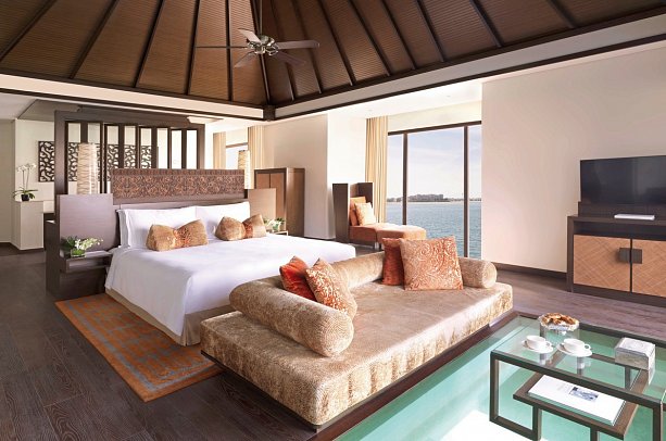 Anantara The Palm Dubai Resort - Wohnbeispiel One Bedroom Overwater Villa (Zimmercodierung VB1)