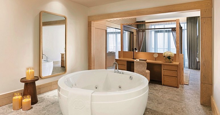 Sofitel Dubai The Palm - Wohnbeispiel Signature Palm Suite Resort View (Zimmercodierung WB3)