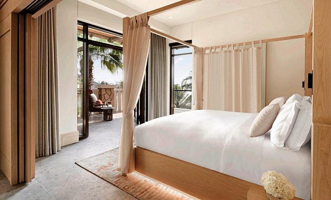 Sofitel Dubai The Palm - Wohnbeispiel Signature Palm Suite Resort View (Zimmercodierung WB3)