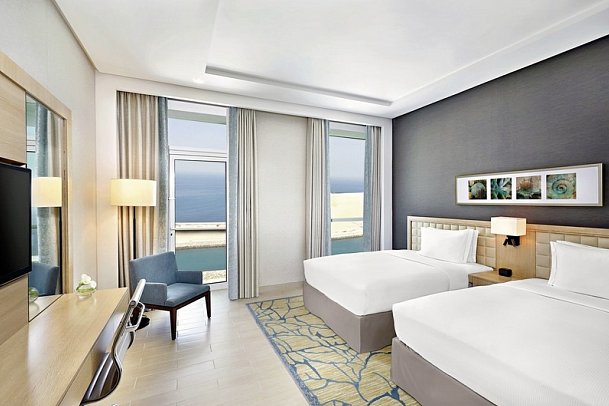 DoubleTree by Hilton Hotel Dubai - Jumeirah Beach - Wohnbeispiel Three Bedroom Suite with Kitchen – Panorama Sea View (Zimmercodierung W2M)