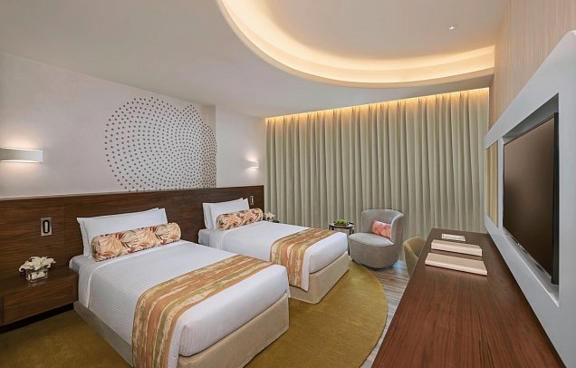 The Retreat Palm Dubai MGallery by Sofitel - Wohnbeispiel Premium Room Partial Sea View (Zimmercodierungen UM1 & UMM)