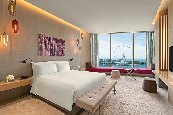 Rixos Premium Dubai - Wohnbeispiel Panorama Room (Zimmercodierung DB1)
