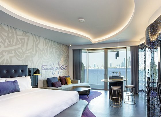 W Dubai - The Palm - Wohnbeispiel Spectacular Room (Zimmercodierung DB3)