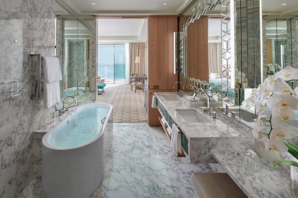 Mandarin Oriental Jumeirah, Dubai - Wohnbeispiel Premier Sea View (Zimmercodierung W2M)