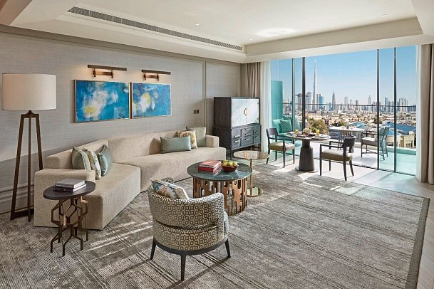 Mandarin Oriental Jumeirah, Dubai - Skyline View Suite (Zimmercodierung WB1)