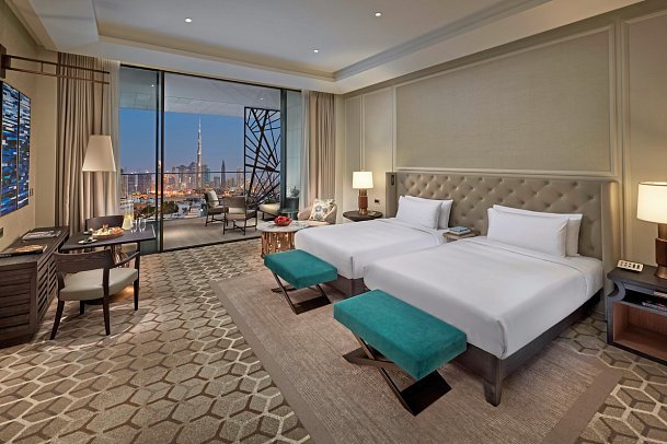 Mandarin Oriental Jumeirah, Dubai - Deluxe Skyline View (Zimmercodierung UD1)