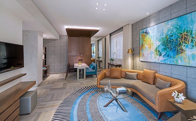 Andaz Dubai The Palm, by Hyatt - Wohnbeispiel Andaz Deluxe Sea View Suite (Zimmercodierung W1M)