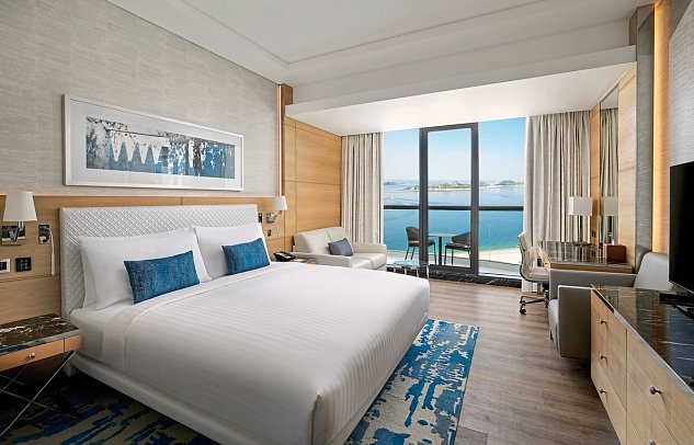 Marriott Resort Palm Jumeirah Dubai - Wohnbeispiel M Club Room (Zimmercodierung UL1)
