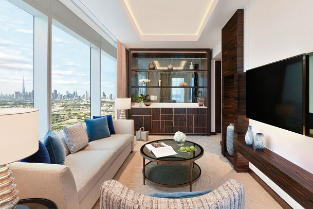 Sofitel Dubai The Obelisk - Wohnbeispiel Panoramic Suite (Zimmercodierung WB1)