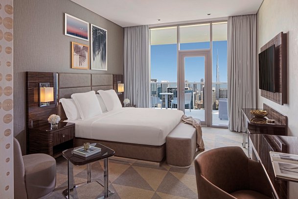 Hyde Hotel Dubai - Wohnbeispiel Premium Room Hyde Away (Zimmercodierung UM1)