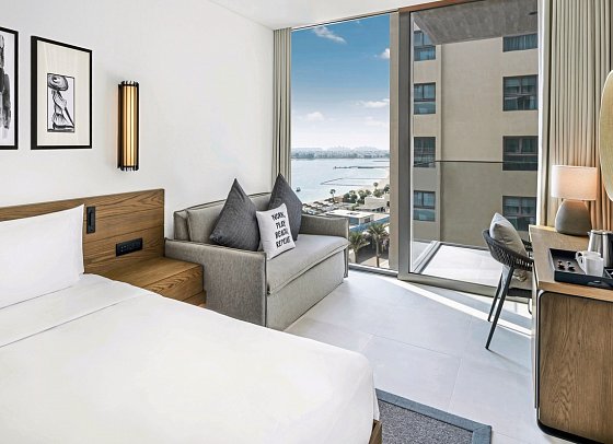 Radisson Beach Resort Palm Jumeirah - Wohnbeispiel Superior Room Partial Sea View (Zimmercodierung DSN)