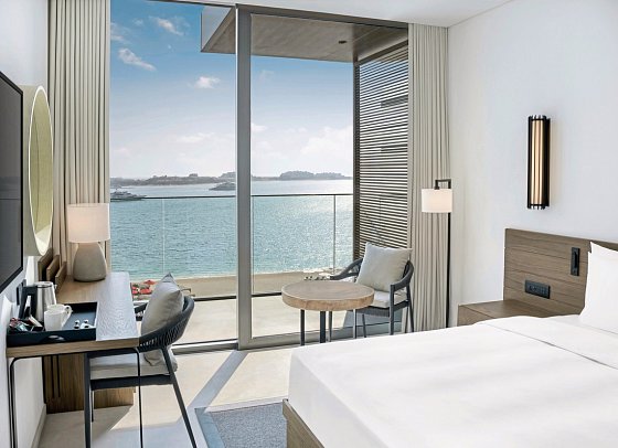 Radisson Beach Resort Palm Jumeirah - Wohnbeispiel Premium Room Sea View (Zimmercodierung DM1)