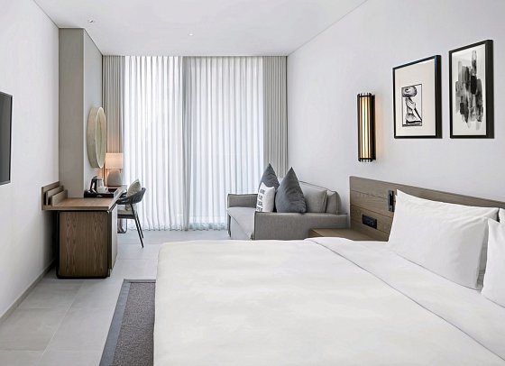 Radisson Beach Resort Palm Jumeirah - Wohnbeispiel Superior Room (Zimmercodierung US1)