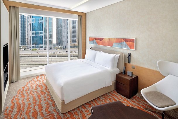 Crowne Plaza Dubai Marina - Wohnbeispiel Standard Rom City View