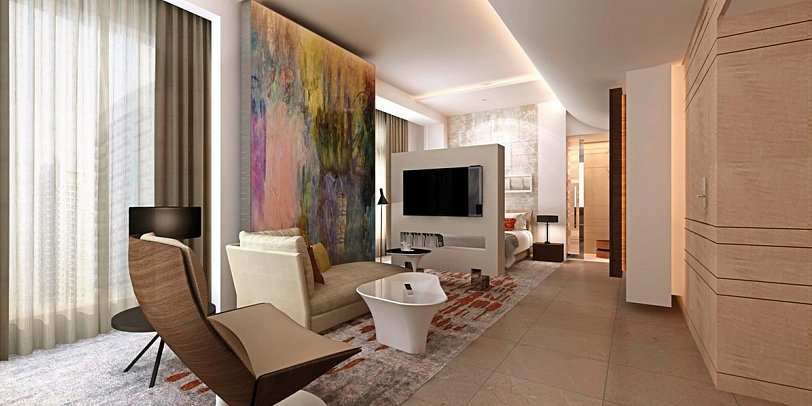 Crowne Plaza Dubai Marina - Wohnbeispiel Junior Suite City View